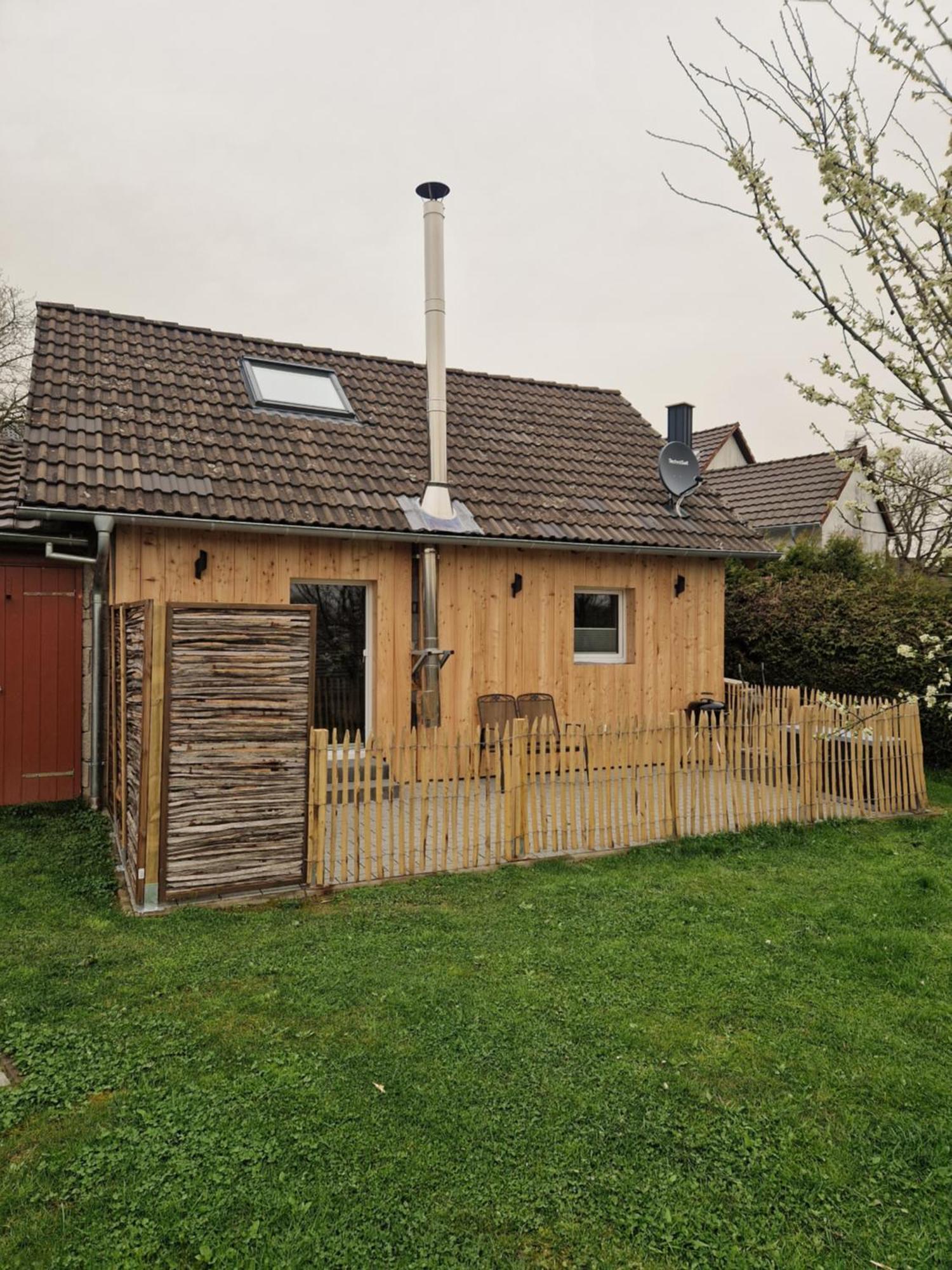 Ferienhaeuschen Landleben Pur Appartement Much Buitenkant foto