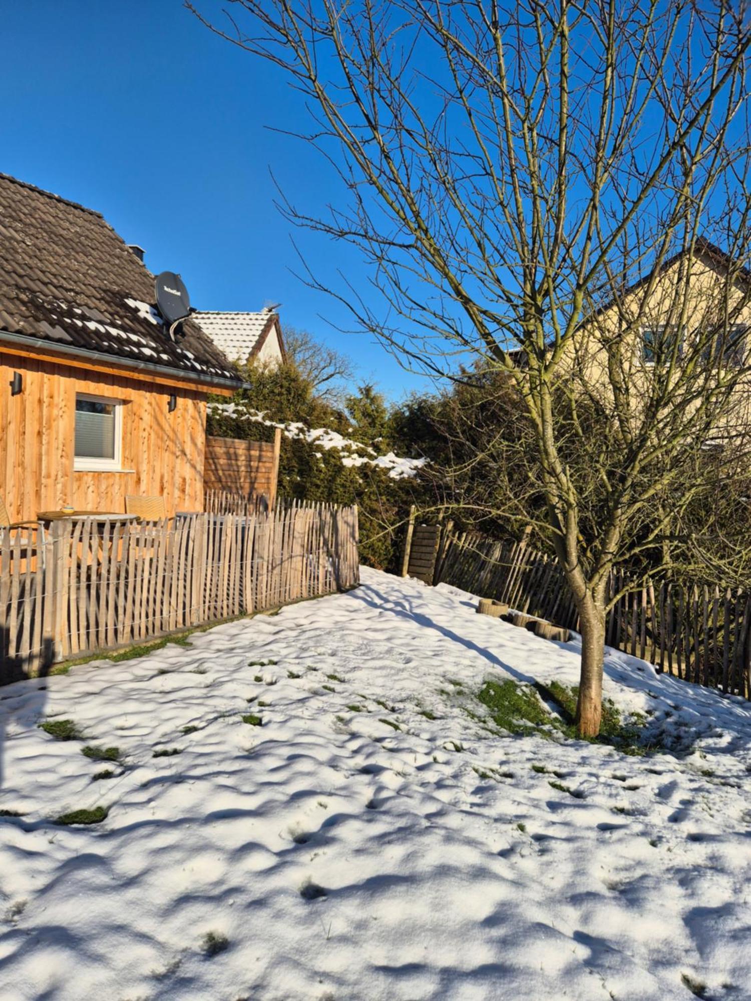 Ferienhaeuschen Landleben Pur Appartement Much Buitenkant foto